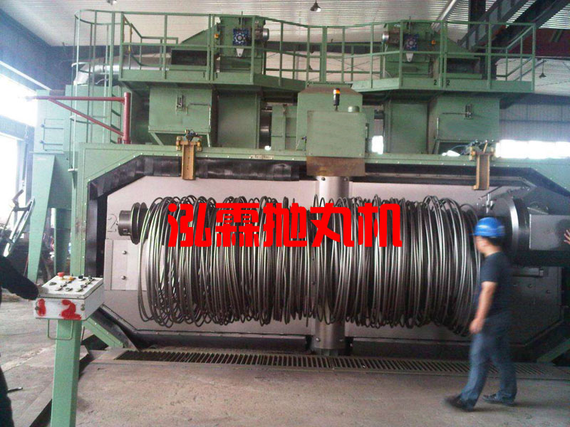 批量線材拋丸除鏽機