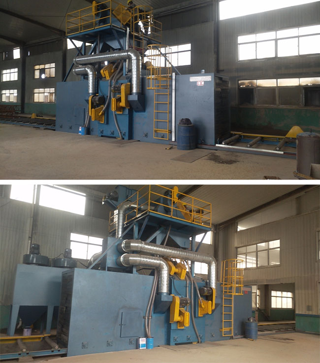 槽鋼拋丸機、方管拋丸機的生產廠家